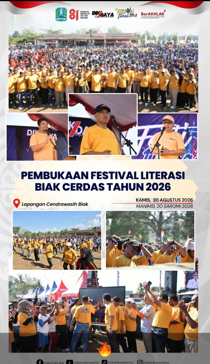 FESTIVAL LITERASI BIAK CERDAS 2026